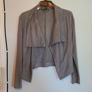 Gray Suede Jacket